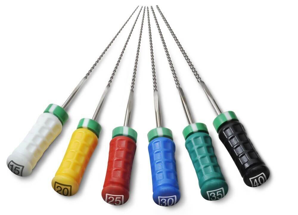 Stainless steel endodontic files